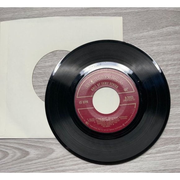 Tony Bennett EP Big Band 45 Blues in the Night Tenderly Cold Heart Columbia 2055 - Picture 3 of 4